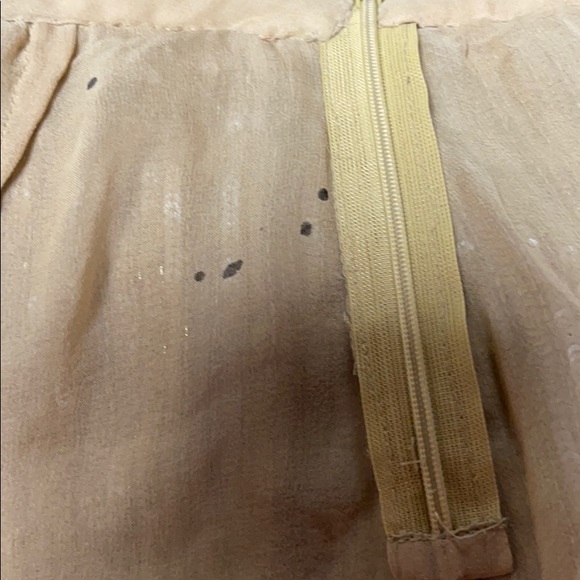 INC Gold Sequin Skirt - Size 2P - Picture 5 of 5